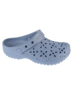 Crocs classic floral cut out clog kids  210943-453 niebieskie 29/30