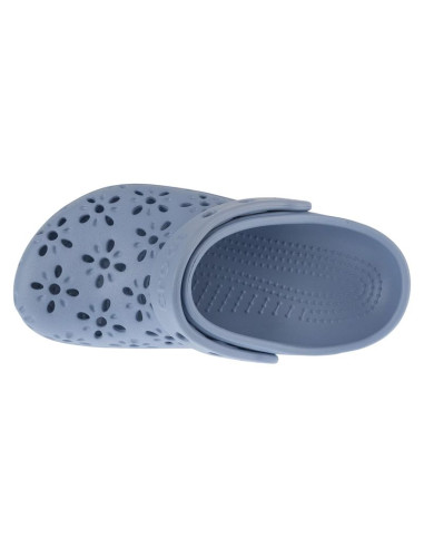 Crocs classic floral cut out clog kids  210943-453 niebieskie 29/30