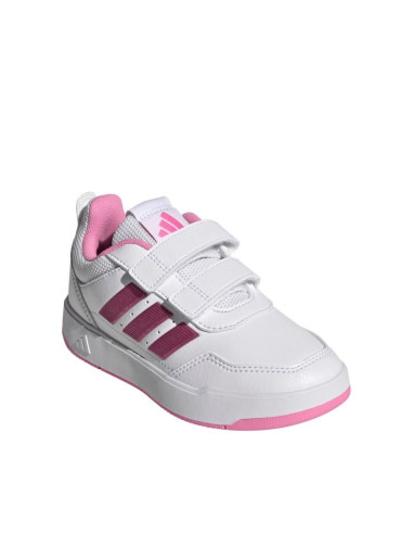 Buty dla dzieci adidas tensaur sport 3.0 biało-różowe jq1844