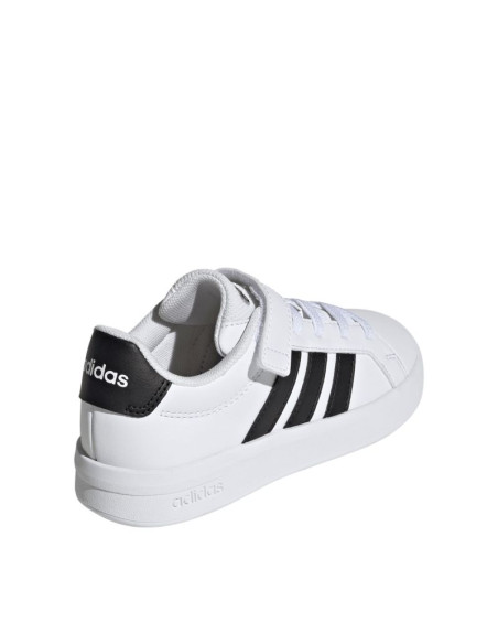 Buty dla dzieci adidas grand court 3.0 białe hp3531