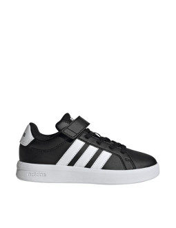 Buty dla dzieci adidas grand court 3.0 czarne hp3533