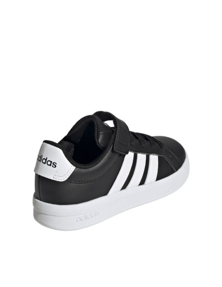 Buty dla dzieci adidas grand court 3.0 czarne hp3533