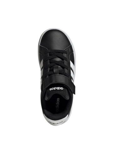 Buty dla dzieci adidas grand court 3.0 czarne hp3533