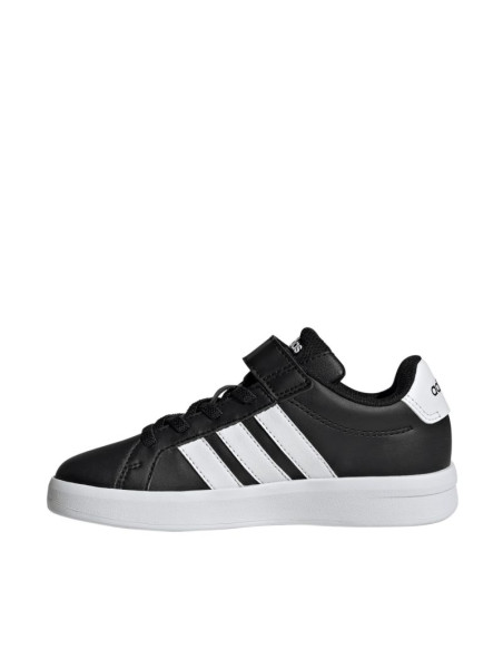 Buty dla dzieci adidas grand court 3.0 czarne hp3533