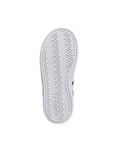 Buty dla dzieci adidas grand court 3.0 czarne hp3533