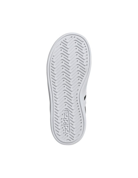 Buty dla dzieci adidas grand court 3.0 czarne hp3533
