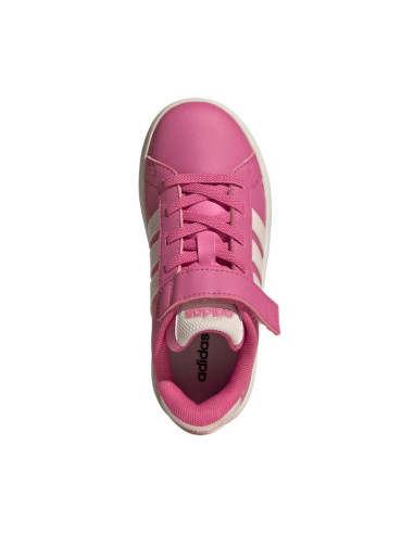 Buty dla dzieci adidas grand court 3.0 różowe jp9370