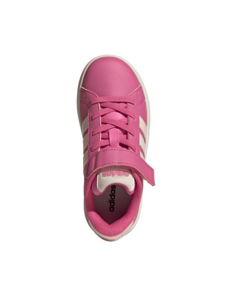 Buty dla dzieci adidas grand court 3.0 różowe jp9370