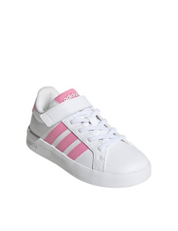 Buty dla dzieci adidas grand court 3.0 biało-różowe jp9371 2