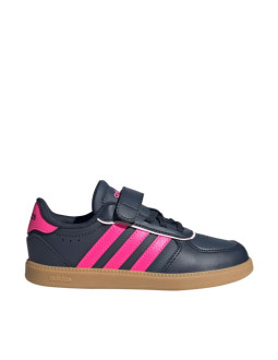 Buty dla dzieci adidas breaknet sleek granatowo-różowe jq3060