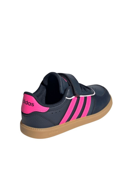 Buty dla dzieci adidas breaknet sleek granatowo-różowe jq3060