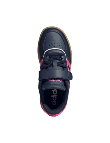 Buty dla dzieci adidas breaknet sleek granatowo-różowe jq3060