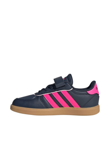 Buty dla dzieci adidas breaknet sleek granatowo-różowe jq3060