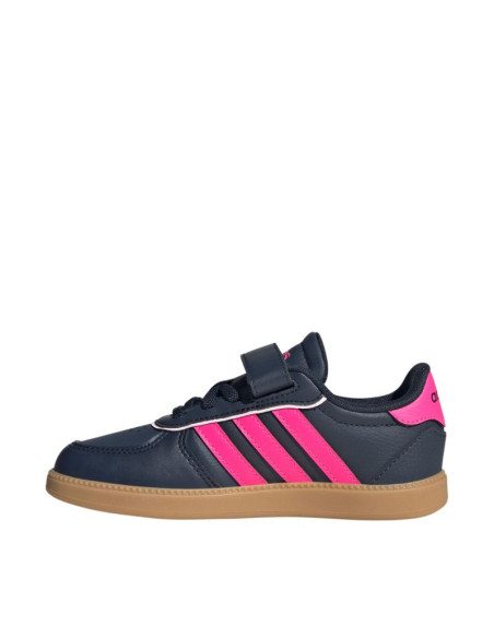 Buty dla dzieci adidas breaknet sleek granatowo-różowe jq3060