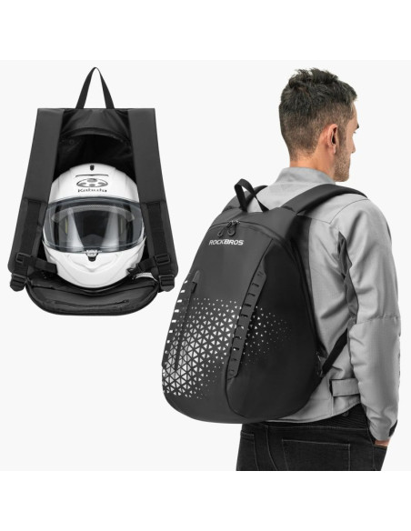 Plecak rockbros h36 - z uchwytem na kask
