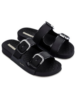Ipanema klapki laczki damskie slide bardzo lekkie wygodne czarne