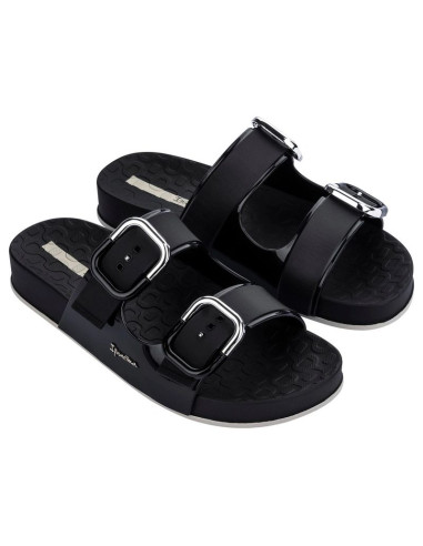 Ipanema klapki laczki damskie slide bardzo lekkie wygodne czarne