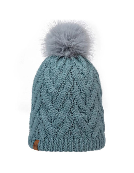 Buff knitted fleece caryn beanie 13674377010 zielone one size