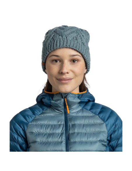 Buff knitted fleece caryn beanie 13674377010 zielone one size