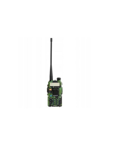 Krótkofalówka baofeng uv-5r htq 1800mah camo, radiotelefon walkie talkie skaner kamuflaż