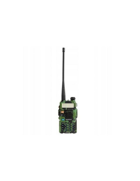 Krótkofalówka baofeng uv-5r htq 1800mah camo, radiotelefon walkie talkie skaner kamuflaż