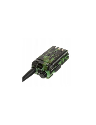 Krótkofalówka baofeng uv-5r htq 1800mah camo, radiotelefon walkie talkie skaner kamuflaż