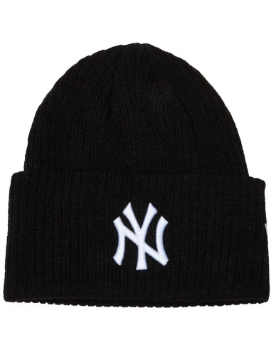 New era wide cuff beanie new york yankees hat 60691072 czarne one size