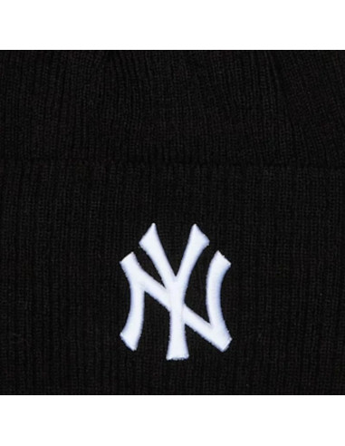New era wide cuff beanie new york yankees hat 60691072 czarne one size