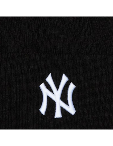 New era wide cuff beanie new york yankees hat 60691072 czarne one size