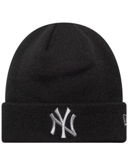 New era metallic beanie new york yankees hat 60691271 czarne one size