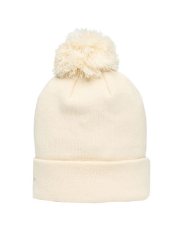 New era wmns metallic bobble beanie new york yankees hat 60691357 beżowe one size 2