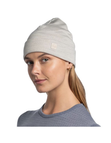 Buff merino heavyweight beanie 11117000310 białe one size