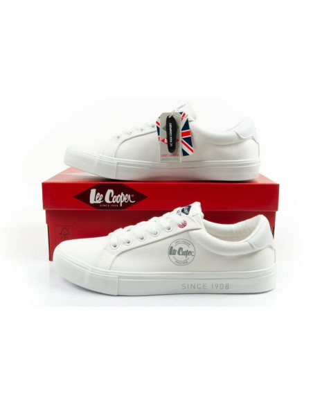Lee cooper buty sportowe męskie trampki modne białe wygodne