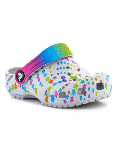 Klapki crocs classic disco dance party clog t shimmer/multi 208096-0zt