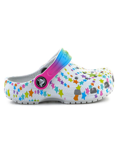 Klapki crocs classic disco dance party clog t shimmer/multi 208096-0zt