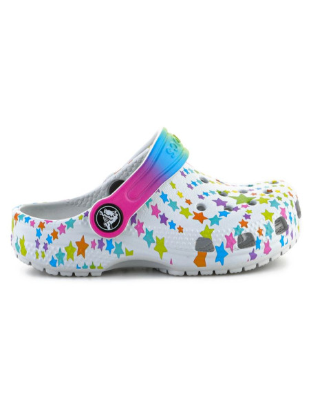 Klapki crocs classic disco dance party clog t shimmer/multi 208096-0zt