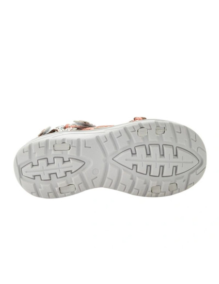 Lee cooper buty damskie sandały na rzepy na lato na plażę lekkie szare różowe