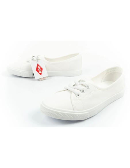 Lee cooper buty trampki damskie sportowe białe wsuwane baleriny