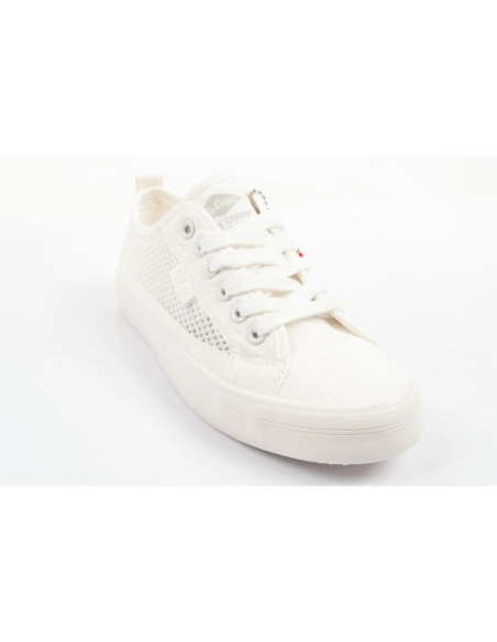 Lee cooper buty trampki damskie sportowe ażurowe białe na lato wygodne