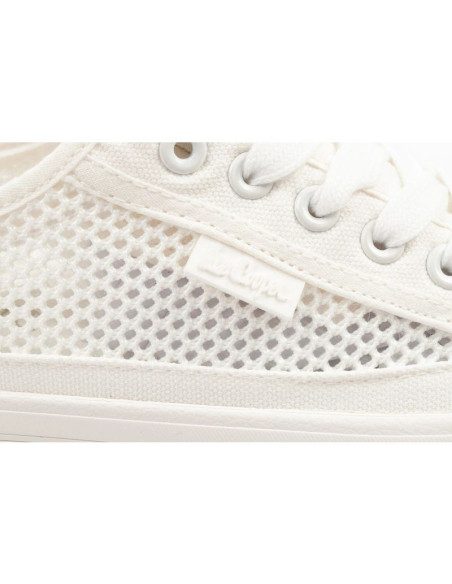 Lee cooper buty trampki damskie sportowe ażurowe białe na lato wygodne