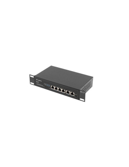 Lanberg switch poe+ rack 10"/19" (4x 100mb/s poe+, 2x 100mb/s) rsfe-4p-2fe-60