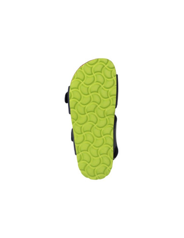 Sandały bio dziecięce dla chłopca/dziewczynki trollkids kids bergen sandal navy/green (483-100)