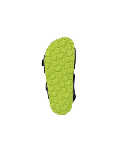 Sandały bio dziecięce dla chłopca/dziewczynki trollkids kids bergen sandal navy/green (483-100)