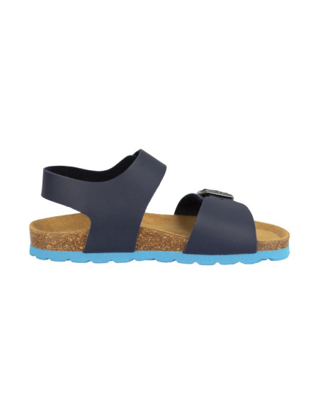 Sandały bio dziecięce dla chłopca/dziewczynki trollkids kids bergen sandal navy/medium blue (483-117)