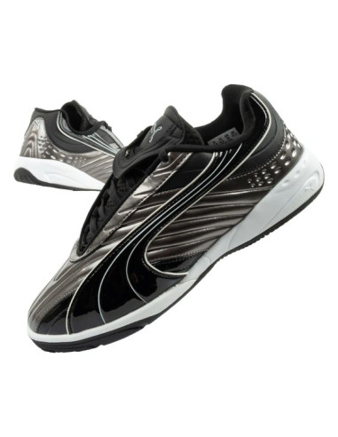 Puma buty sportowe sneakersy młodzieżowe v-s2 goalgetter modne srebrne