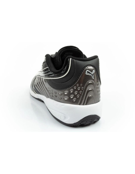 Puma buty sportowe sneakersy młodzieżowe v-s2 goalgetter modne srebrne