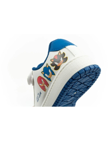 Leomil buty sportowe dziecięce tenisówki sonic lekkie na rzep białe
