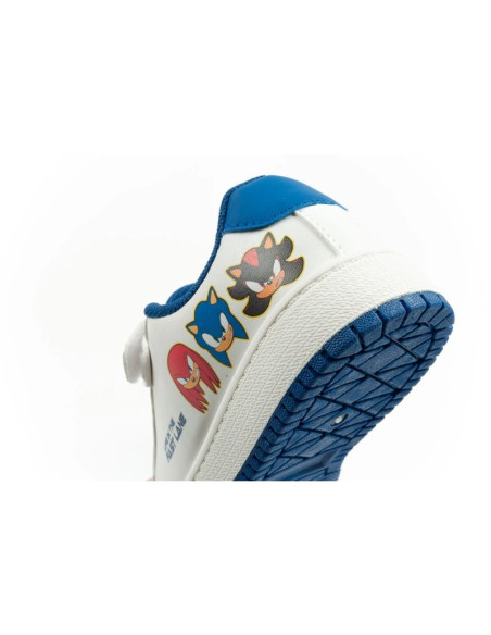 Leomil buty sportowe dziecięce tenisówki sonic lekkie na rzep białe