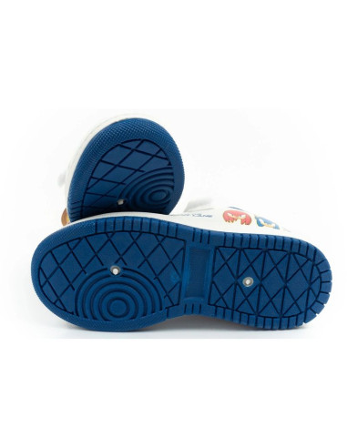 Leomil buty sportowe dziecięce tenisówki sonic lekkie na rzep białe