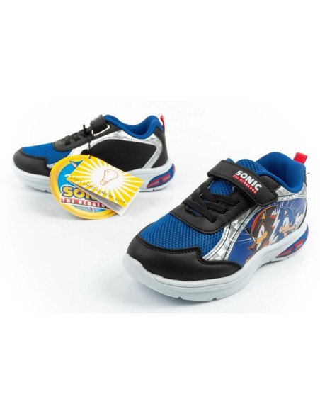 Leomil buty sportowe dziecięce sneakersy sonic lekkie na rzep led